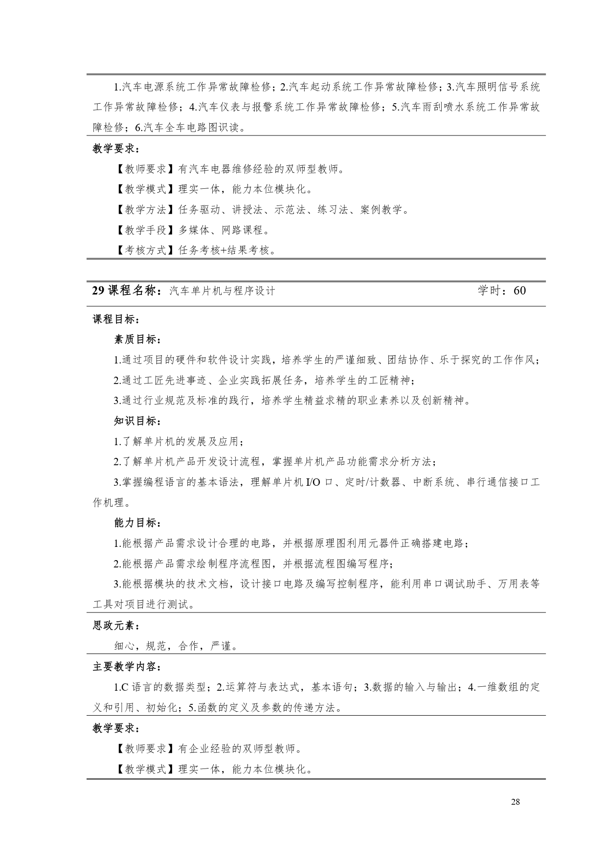 湖南机电职业技术学院2022版汽车电子技术专业人才培养方案V6_page-0030.jpg